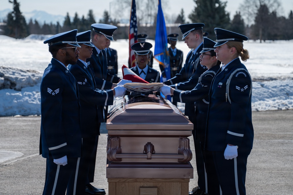 JBER celebrates new Honor Guard graduates