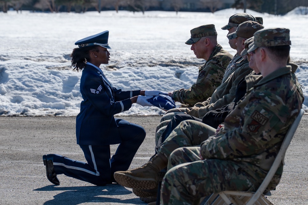 JBER celebrates new Honor Guard graduates