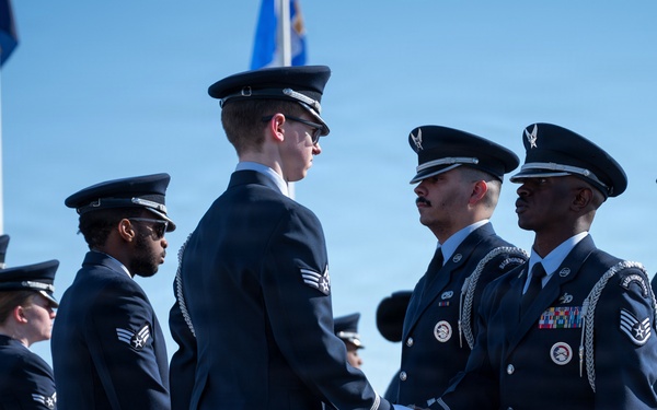 JBER celebrates new Honor Guard graduates