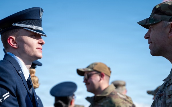 JBER celebrates new Honor Guard graduates