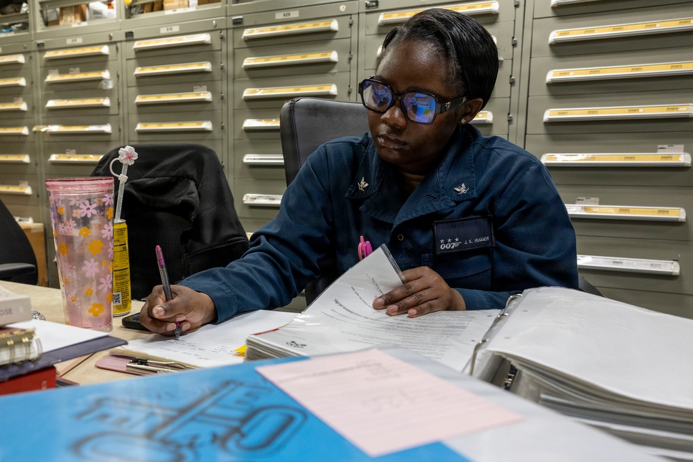 USS Stockdale conducts routine operations