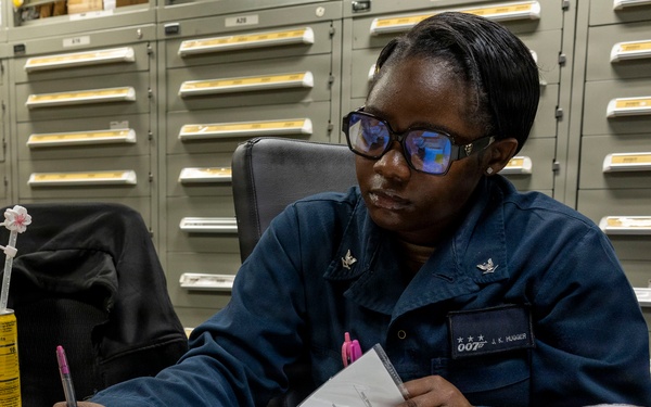 USS Stockdale conducts routine operations