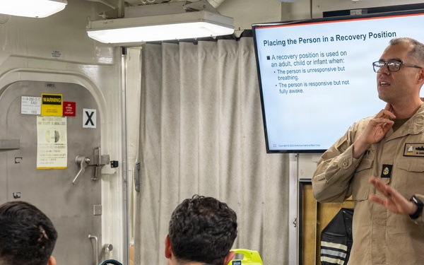 USS Stockdale conducts routine operations