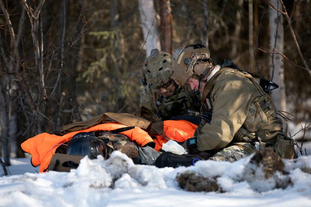 AKANG 176th Wing Rescue Triad conducts a full mission profile training exercise