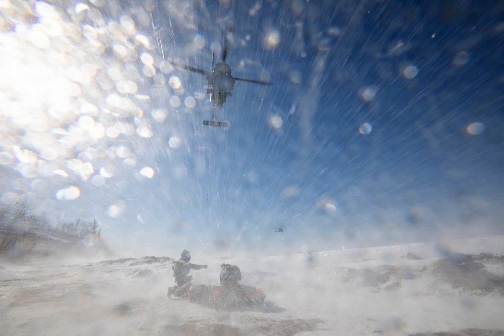 AKANG 176th Wing Rescue Triad conducts a full mission profile training exercise