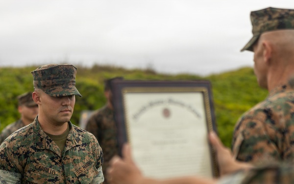 MARFORPAC admin NCO meritoriously promoted to SSgt