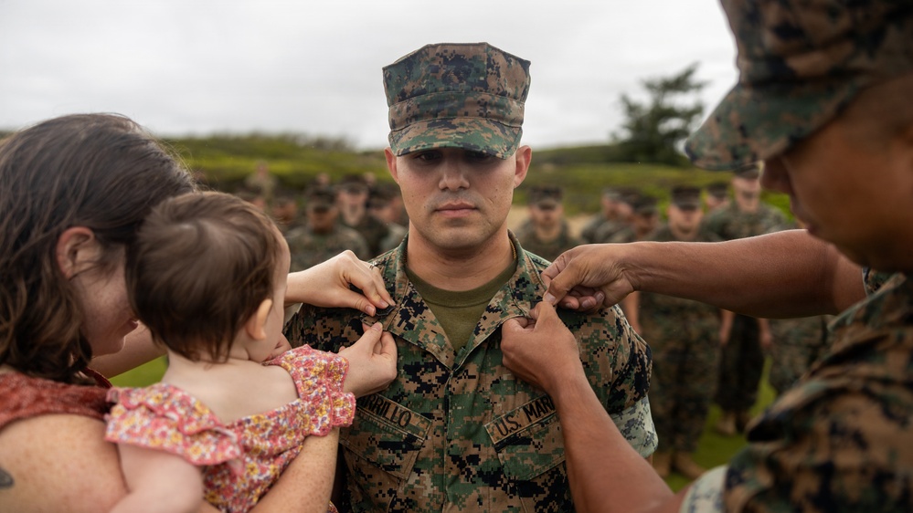 MARFORPAC admin NCO meritoriously promoted to SSgt