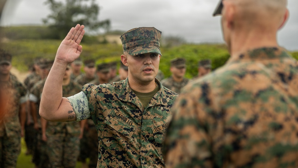 MARFORPAC admin NCO meritoriously promoted to SSgt