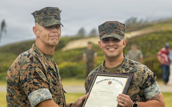 MARFORPAC admin NCO meritoriously promoted to SSgt