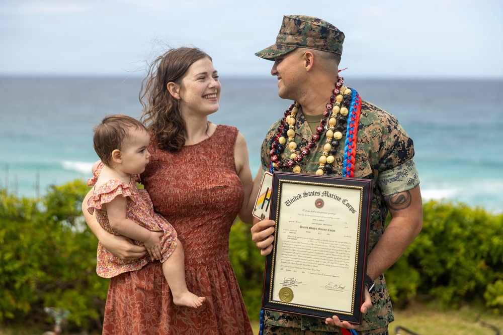 MARFORPAC admin NCO meritoriously promoted to SSgt