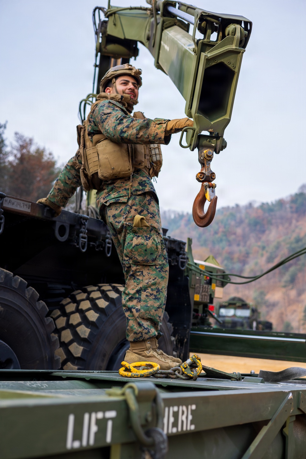 U.S. Marines with 3/12 Conduct Combat Rehearsals