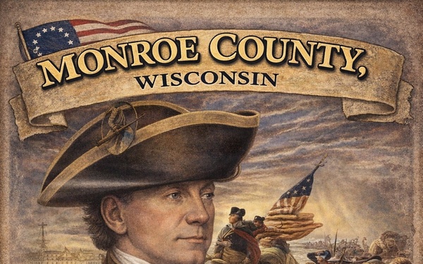 Wisconsin’s Monroe County: A county named for a president who served 250 years ago in Revolutionary War on ground still shaped by Soldiers who serve today