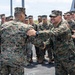 BLT 3/5 Marine gets Promoted Aboard USS Portland