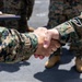BLT 3/5 Marine gets Promoted Aboard USS Portland