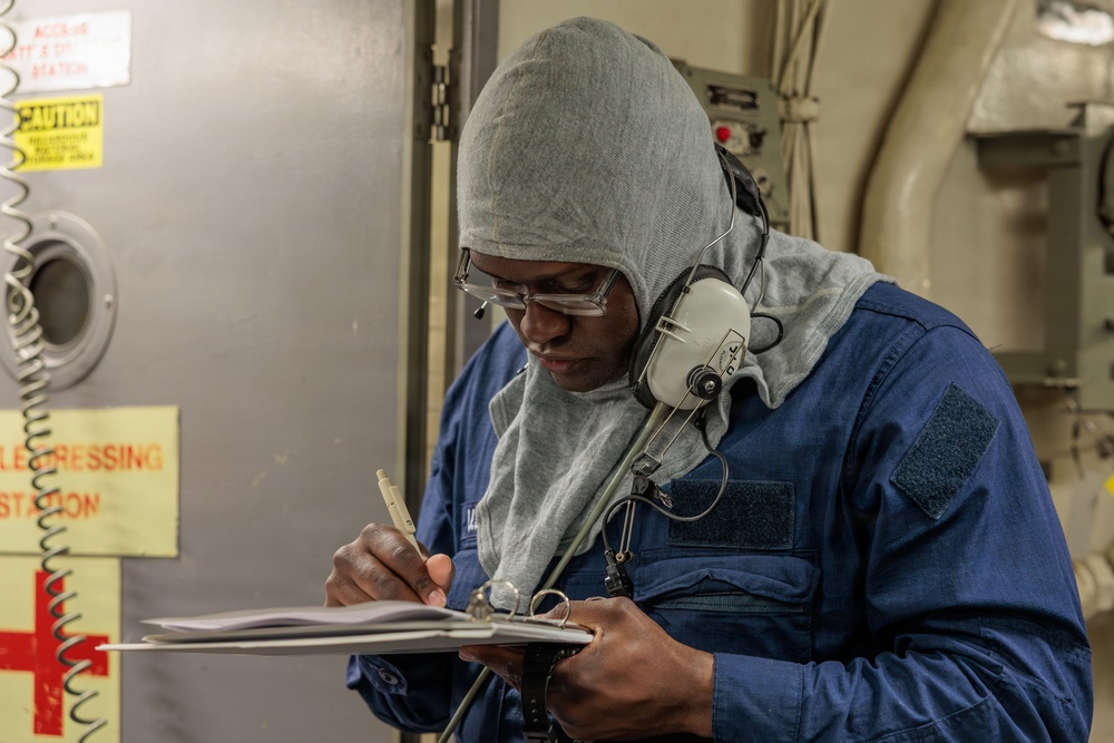 Medical Training Team Drill aboard the USS Gonzalez