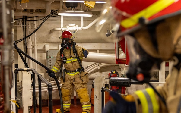 Integrated Training Team Drill aboard the USS Gonzalez (DDG 66)