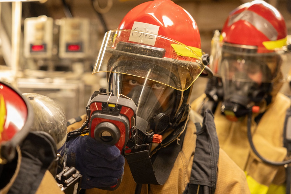 Integrated Training Team Drill aboard the USS Gonzalez (DDG 66)