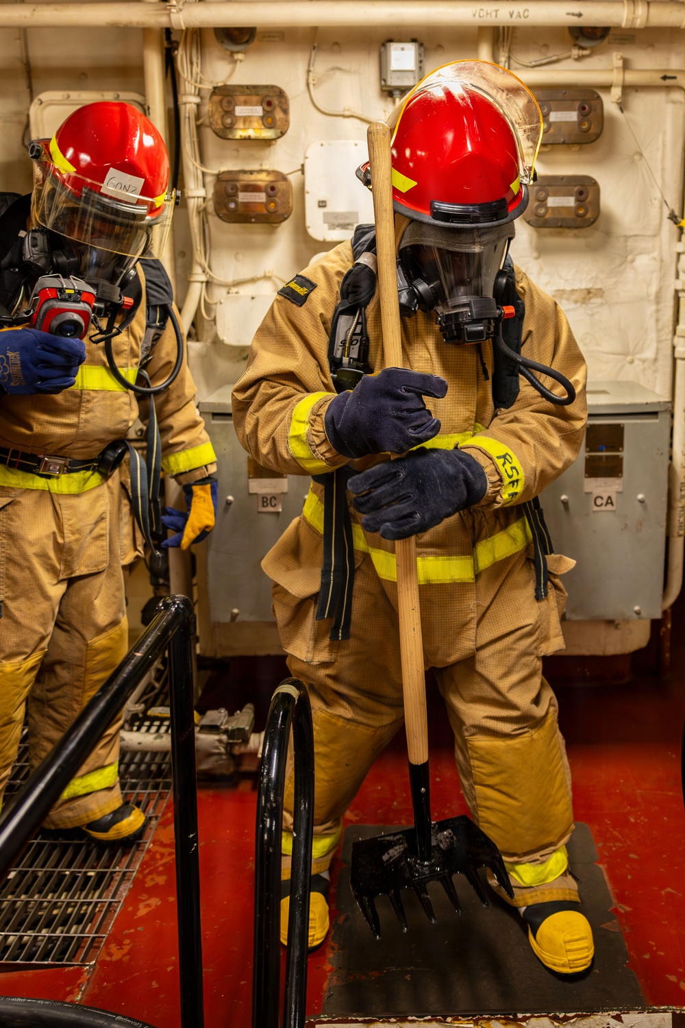 Integrated Training Team Drill aboard the USS Gonzalez (DDG 66)