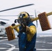 11th MEU Marines, Sailors conduct flight deck operations aboard USS Portland