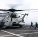 11th MEU Marines, Sailors conduct flight deck operations aboard USS Portland