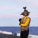 11th MEU Marines, Sailors conduct flight deck operations aboard USS Portland