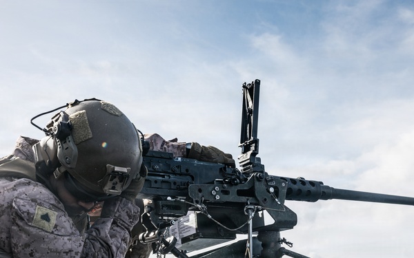 11th MEU Marines, Sailors Conduct a DATF Live-Fire Drill Aboard USS Portland