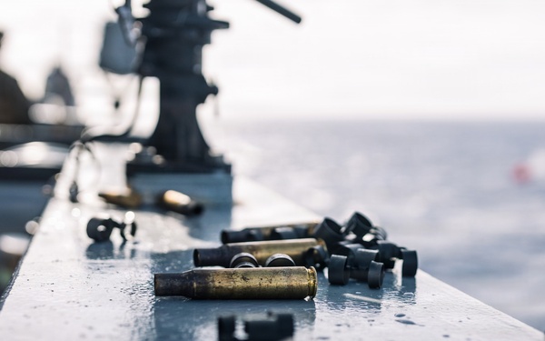 11th MEU Marines, Sailors Conduct a DATF Live-Fire Drill Aboard USS Portland