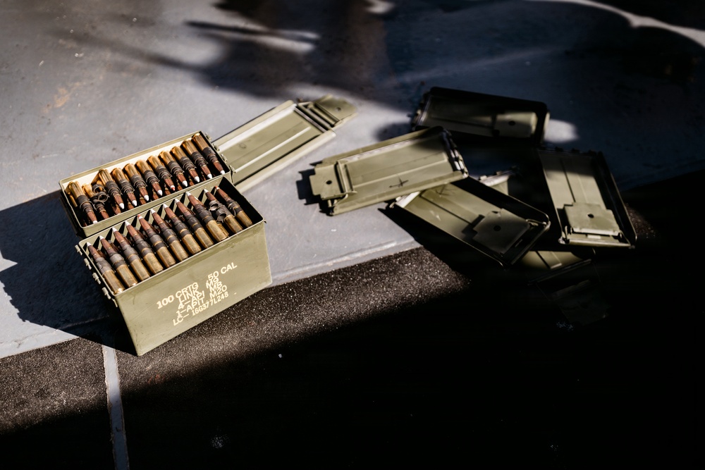 11th MEU Marines, Sailors Conduct a DATF Live-Fire Drill Aboard USS Portland