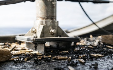 11th MEU Marines, Sailors Conduct a DATF Live-Fire Drill Aboard USS Portland