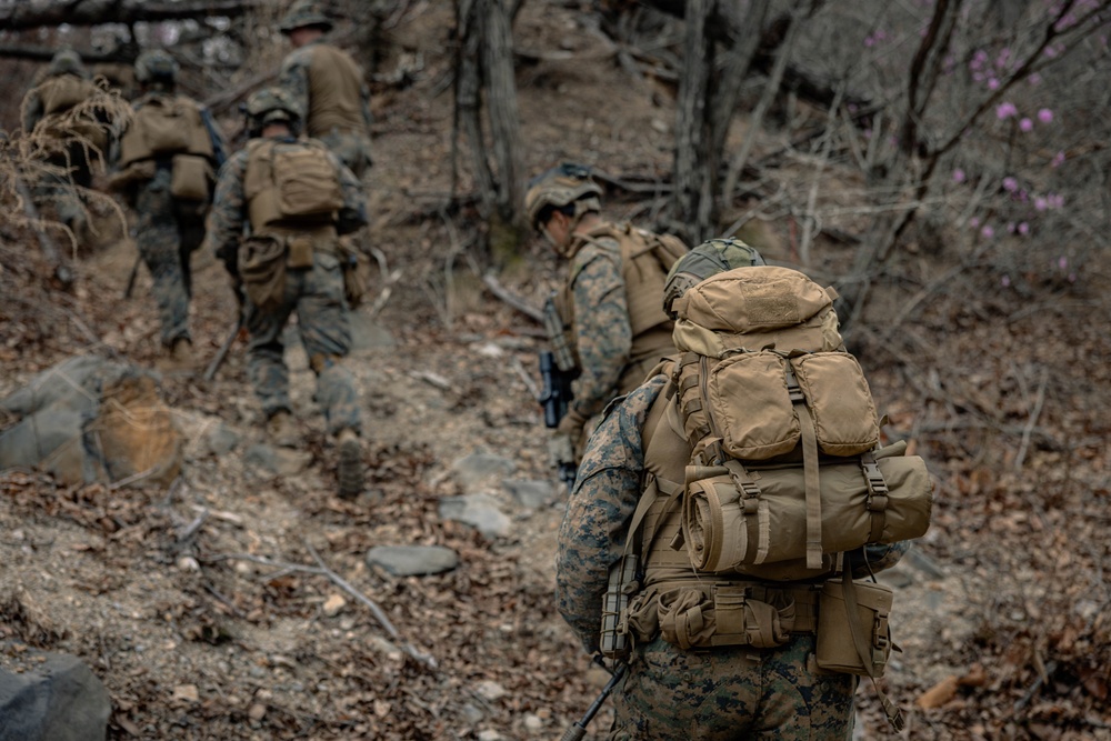 U.S. Marines Rehearse Dry Fire Squad Attacks During KMEP 26.1