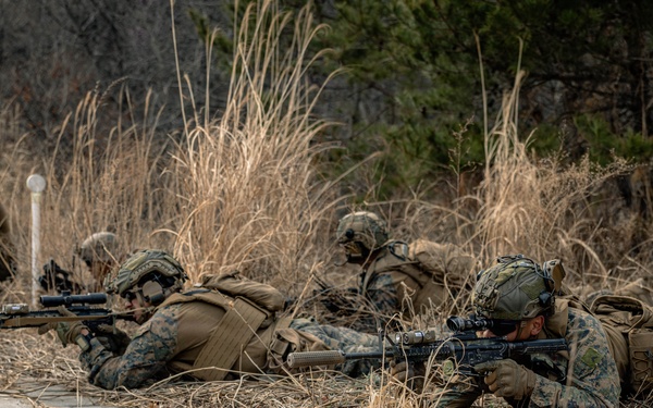 U.S. Marines Rehearse Dry Fire Squad Attacks During KMEP 26.1