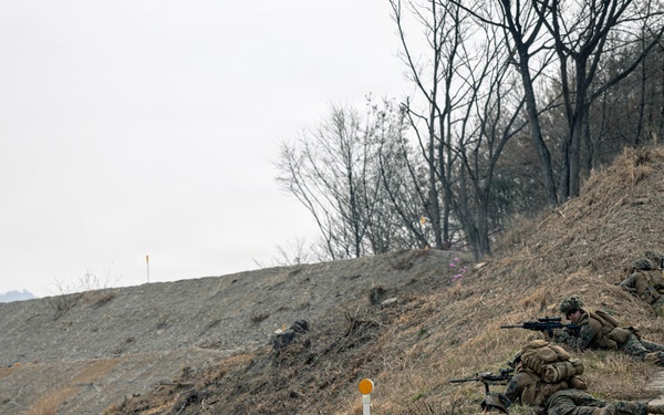 U.S. Marines Rehearse Dry Fire Squad Attacks During KMEP 26.1