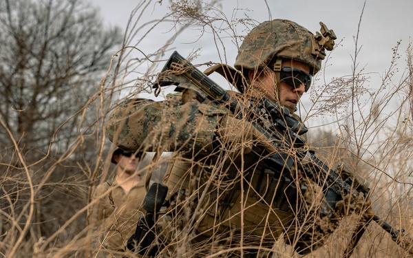 U.S. Marines Rehearse Dry Fire Squad Attacks During KMEP 26.1
