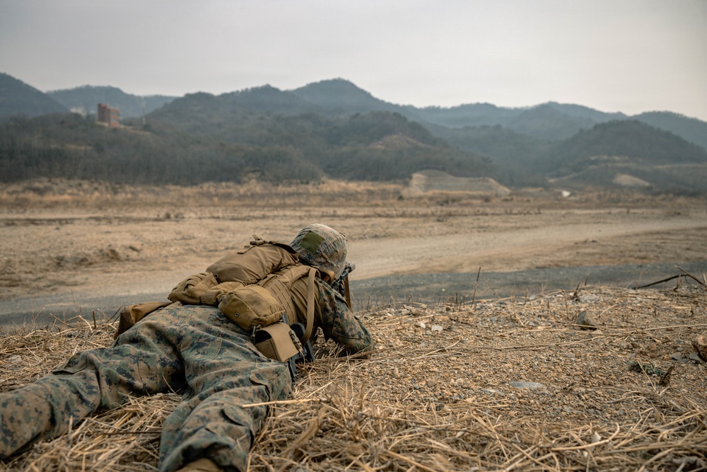 U.S. Marines Rehearse Dry Fire Squad Attacks During KMEP 26.1