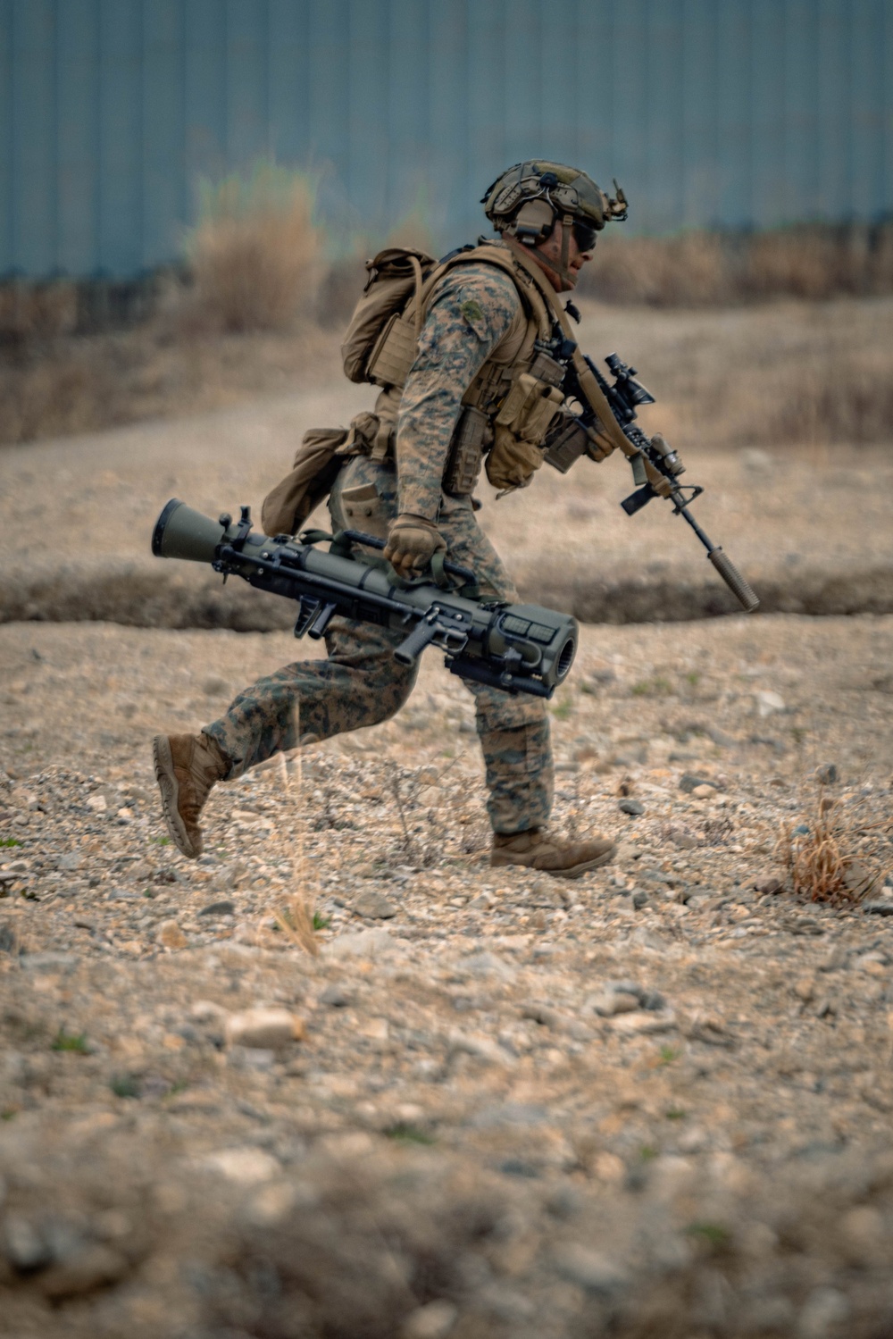 U.S. Marines Rehearse Live Fire Squad Attacks During KMEP 26.1