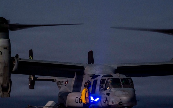 USS Tripoli (LHA 7) supports Operation Epic Fury