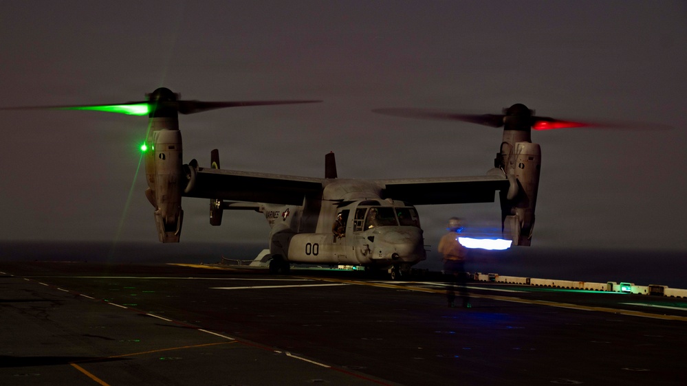 USS Tripoli (LHA 7) supports Operation Epic Fury