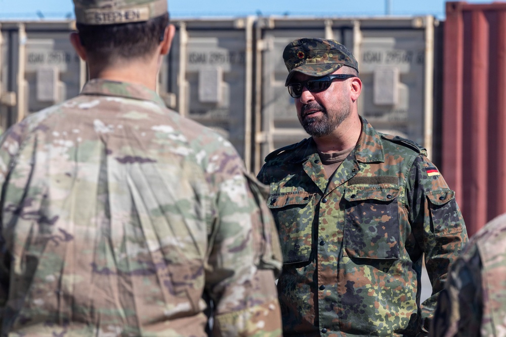 1-12 Cav trade knowledge with NATO partner on M1A2 Abrams