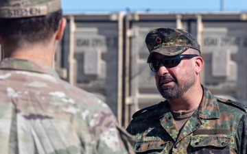 1-12 Cav trade knowledge with NATO partner on M1A2 Abrams