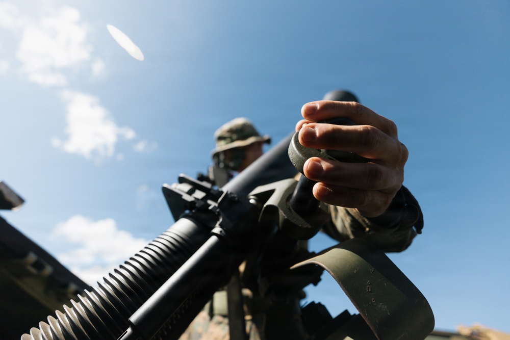 22nd MEU (SOC) | LAV-Mounted Mortar Live-Fire