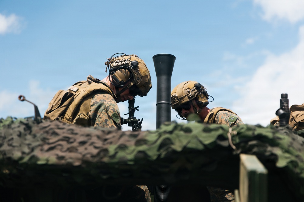 22nd MEU (SOC) | LAV-Mounted Mortar Live-Fire
