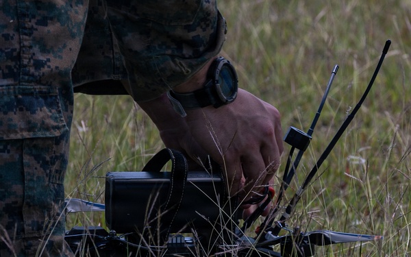 22nd MEU (SOC) | LAR Conducts Attack Drone Training at Camp Santiago