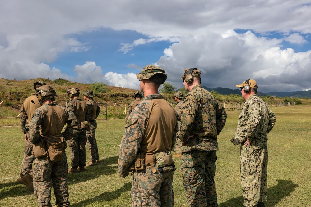 22nd MEU (SOC) and PHIBRON 8 Leadership Visit Camp Santiago