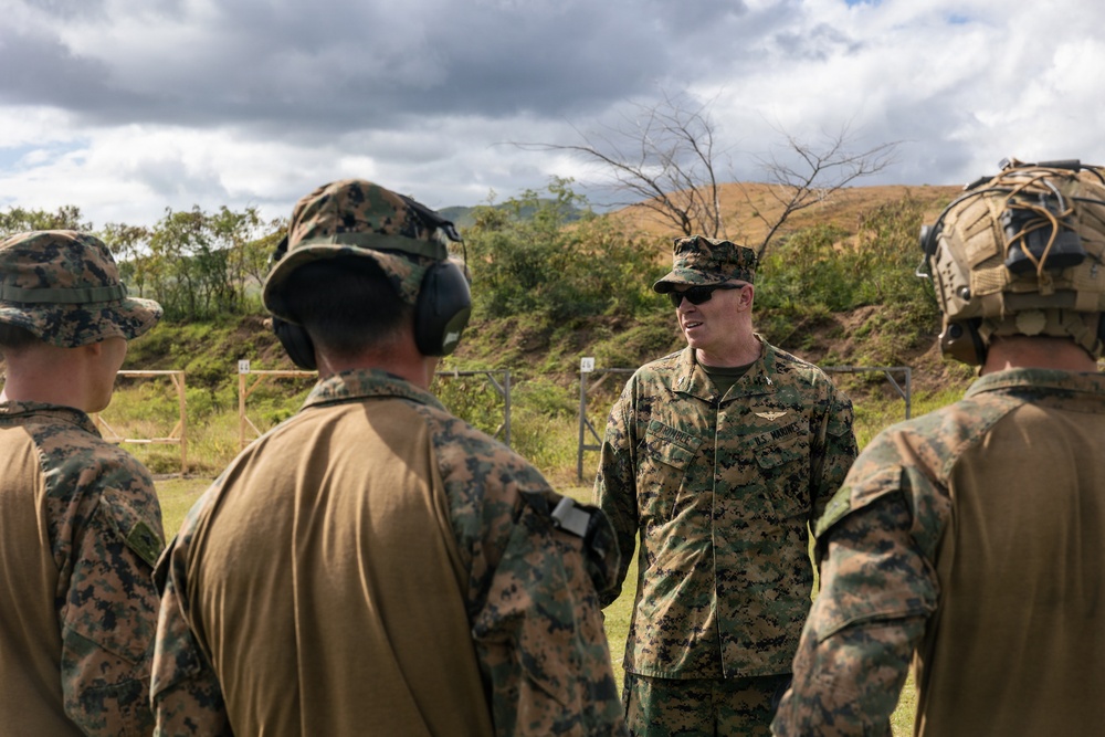 22nd MEU (SOC) and PHIBRON 8 Leadership Visit Camp Santiago