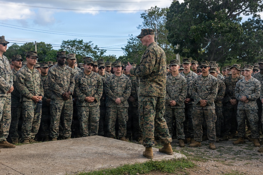 22nd MEU (SOC) and PHIBRON 8 Leadership Visit Camp Santiago