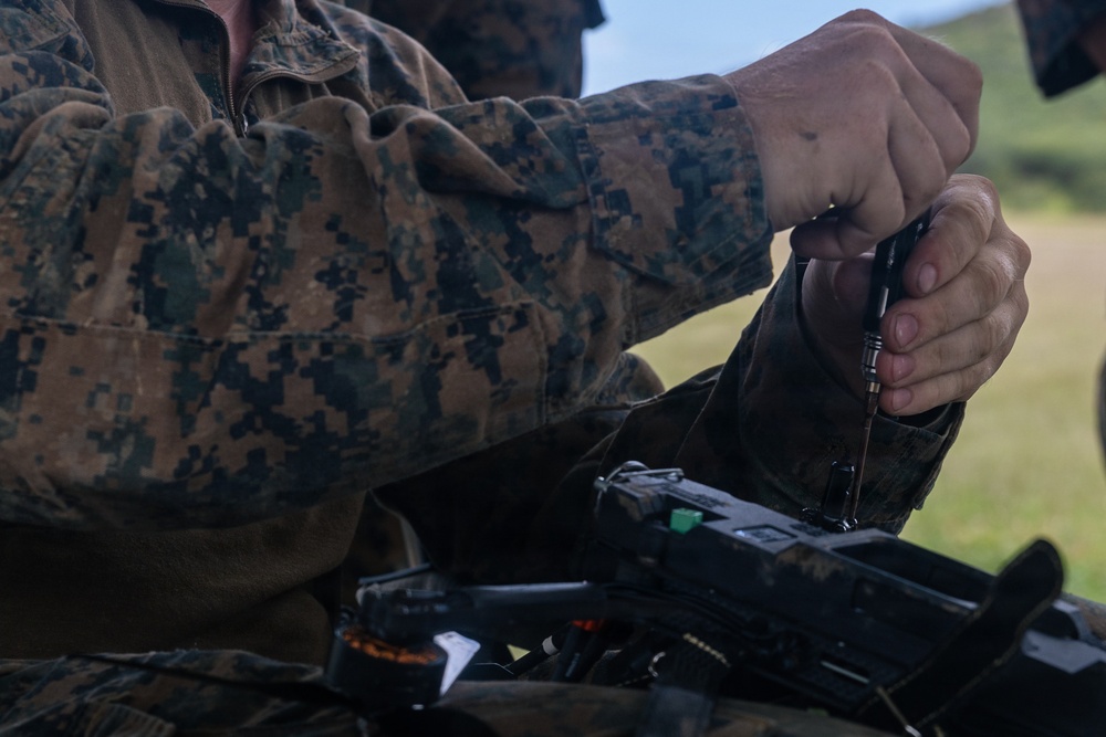 22nd MEU (SOC) | LAR Conducts Attack Drone Training at Camp Santiago