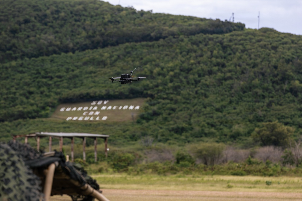 22nd MEU (SOC) | LAR Conducts Attack Drone Training at Camp Santiago