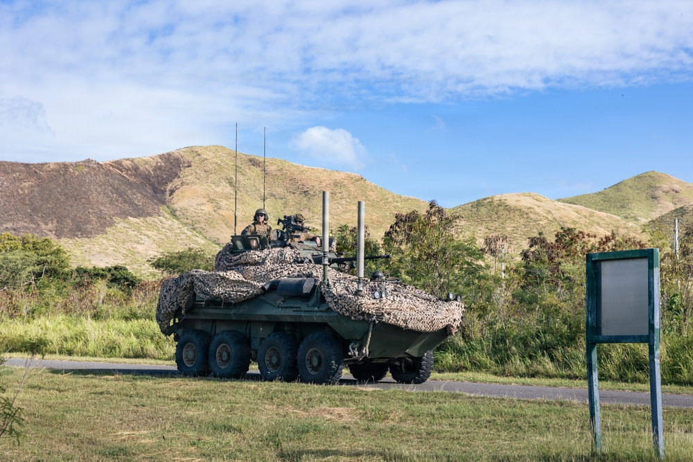 22nd MEU (SOC) | LAR Conducts Maneuver and Patrol Training at Camp Santiago
