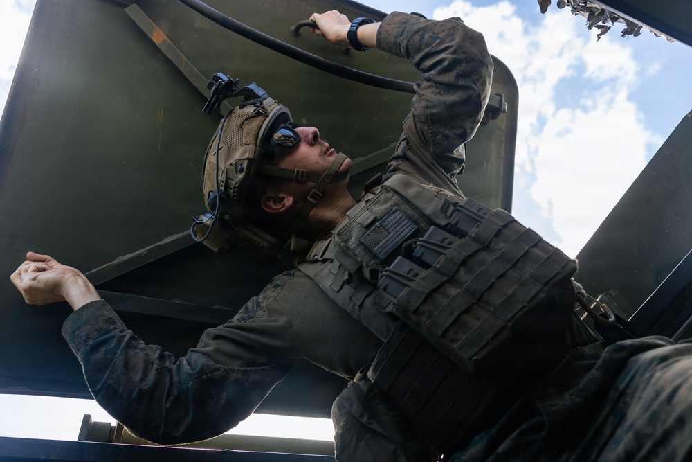 22nd MEU (SOC) | LAR Conducts Maneuver and Patrol Training at Camp Santiago