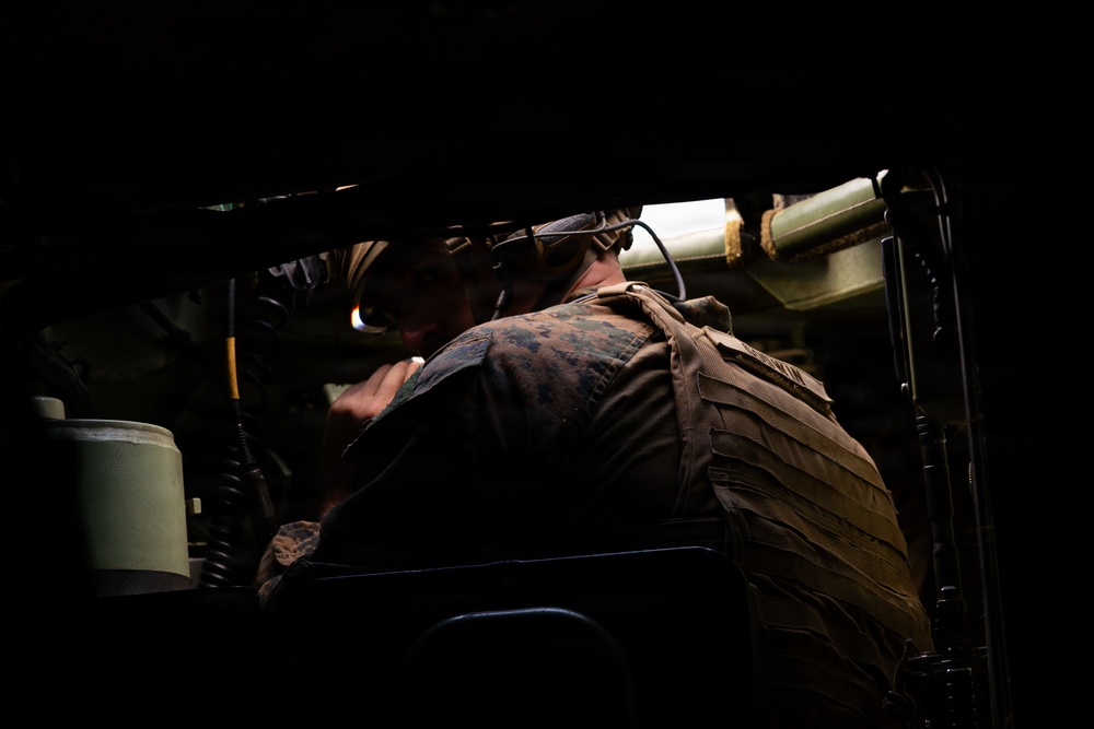 22nd MEU (SOC) | LAR Conducts Maneuver and Patrol Training at Camp Santiago